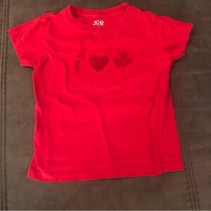 Joe Fresh I Love Canada T-shirt Size 4T